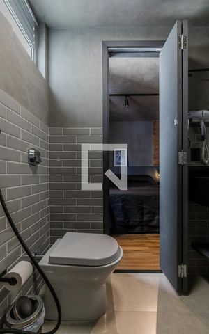 Apartamento à venda com 26m², 1 quarto e 1 vagaBanheiro