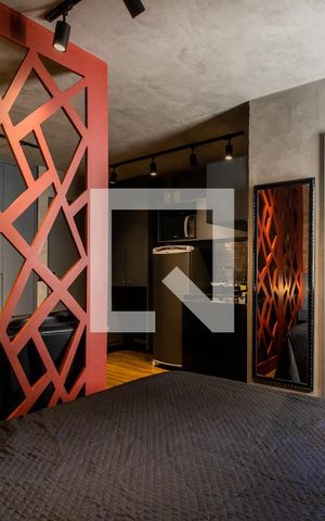 Apartamento à venda com 26m², 1 quarto e 1 vagaQuarto