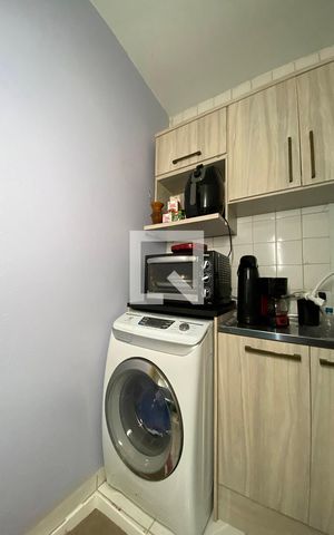 Studio à venda com 28m², 1 quarto e sem vagaLavanderia