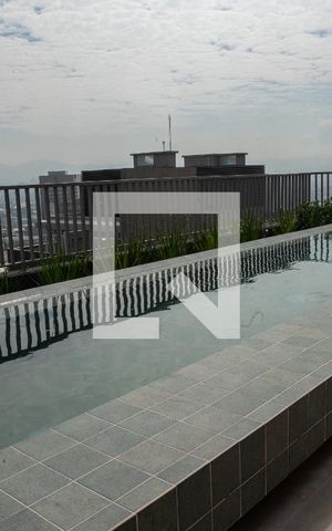 Apartamento para alugar com 17m², 1 quarto e sem vagaÁrea comum - Piscina
