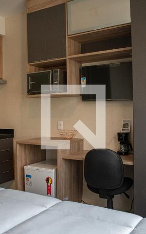 Apartamento para alugar com 17m², 1 quarto e sem vagaSala/Quarto
