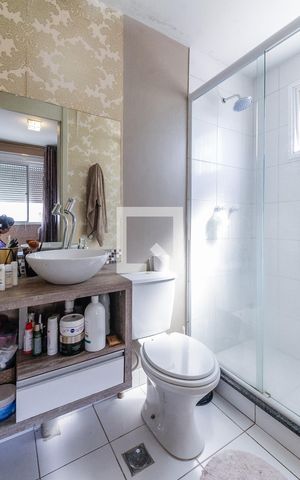 Apartamento à venda com 67m², 3 quartos e 1 vagaBanheiro da suíte