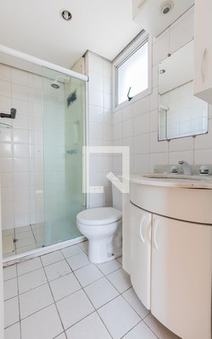 Apartamento para alugar com 45m², 1 quarto e 1 vagaBanheiro da Suíte