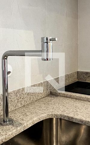 Studio à venda com 25m², 1 quarto e sem vagaCozinha