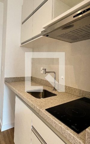 Studio à venda com 25m², 1 quarto e sem vagaCozinha