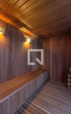 Studio à venda com 35m², 1 quarto e 1 vagaSauna