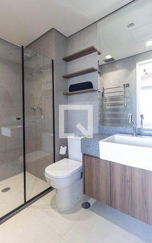 Studio à venda com 35m², 1 quarto e 1 vagaBanheiro