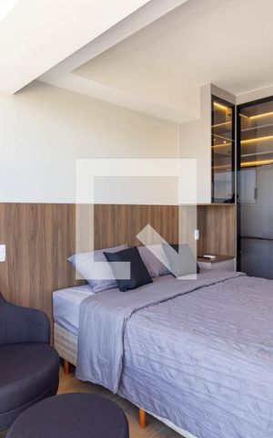 Studio à venda com 35m², 1 quarto e 1 vagaQuarto