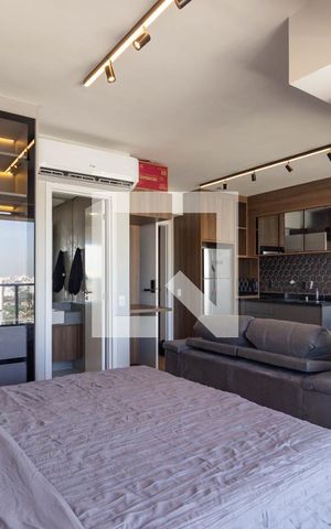 Studio à venda com 35m², 1 quarto e 1 vagaQuarto