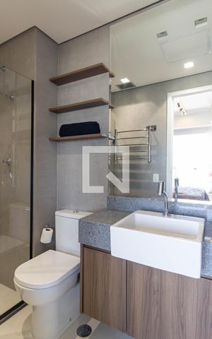 Studio à venda com 35m², 1 quarto e 1 vagaBanheiro