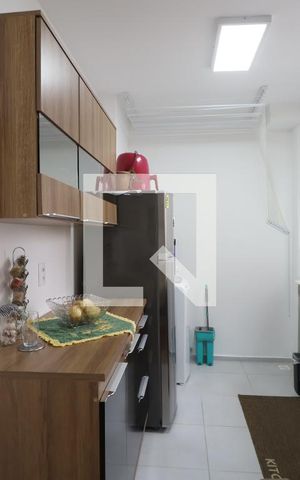 Apartamento à venda com 41m², 2 quartos e 1 vagaCozinha e Área de Serviço