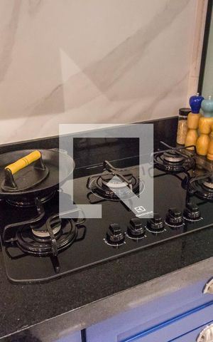 Apartamento para alugar com 112m², 2 quartos e 2 vagasDetalhe cozinha