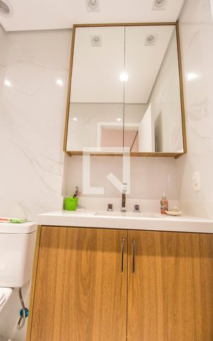 Apartamento para alugar com 112m², 2 quartos e 2 vagasBanheiro da Suíte 2