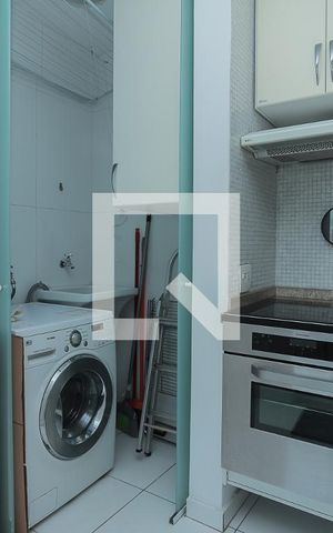 Apartamento para alugar com 47m², 1 quarto e 1 vagaCozinha e Área de Serviço