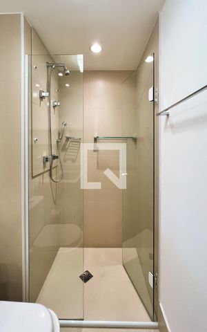 Studio para alugar com 44m², 1 quarto e 1 vagaBanheiro