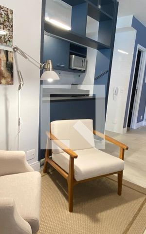 Studio para alugar com 50m², 1 quarto e 1 vagaSala