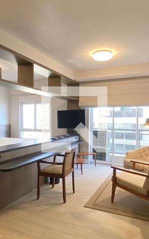 Studio para alugar com 50m², 1 quarto e 1 vagaSala