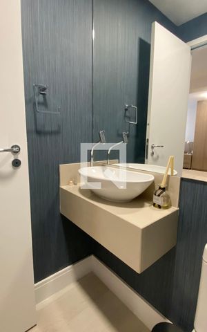 Studio para alugar com 50m², 1 quarto e 1 vagaLavabo
