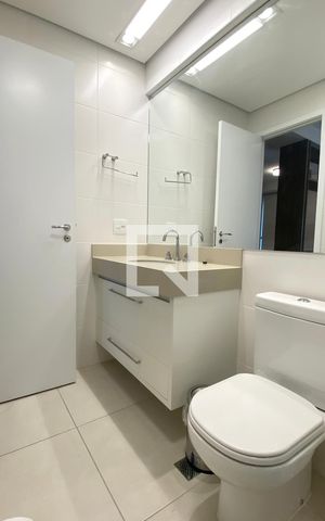 Studio para alugar com 50m², 1 quarto e 1 vagaBanheiro da Suíte