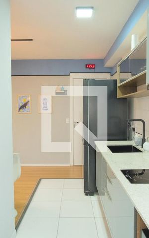 Apartamento para alugar com 41m², 2 quartos e 1 vagaCozinha e Área de Serviço