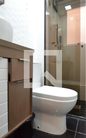 Apartamento para alugar com 36m², 1 quarto e sem vagaBanheiro