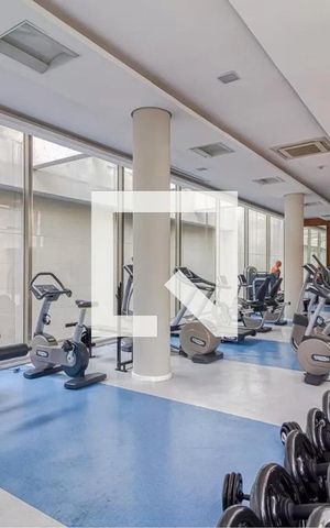 Apartamento para alugar com 64m², 1 quarto e 1 vaga Apartamento para alugar com 64m², 1 quarto e 1 vagaÁrea comum - Academia