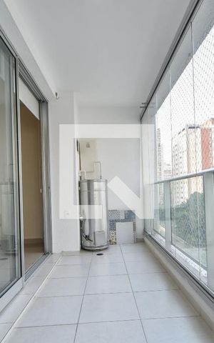 Studio para alugar com 38m², 1 quarto e 1 vagaVaranda