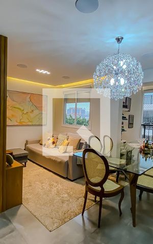 Apartamento à venda com 68m², 2 quartos e 1 vaga Apartamento à venda com 68m², 2 quartos e 1 vagaSala
