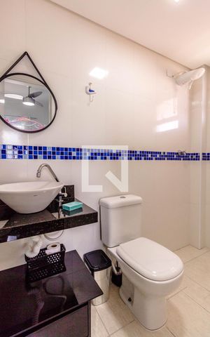 Apartamento para alugar com 86m², 2 quartos e 2 vagasBanheiro da Suíte