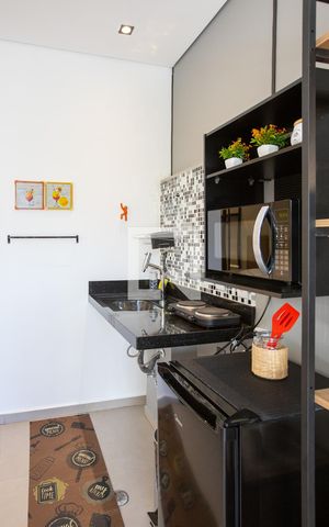 Studio à venda com 48m², 1 quarto e sem vaga Studio à venda com 48m², 1 quarto e sem vagacozinha