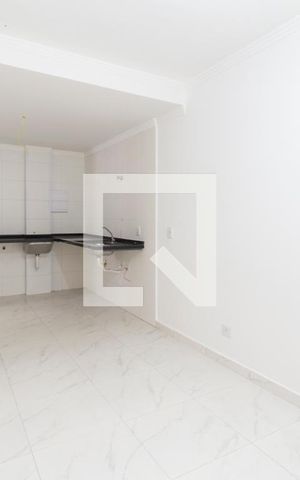 Apartamento à venda com 35m², 2 quartos e sem vagaSala com cozinha americana