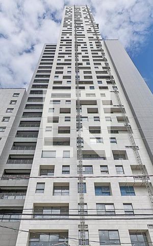 Studio para alugar com 37m², 1 quarto e 1 vaga Studio para alugar com 37m², 1 quarto e 1 vagaFachada
