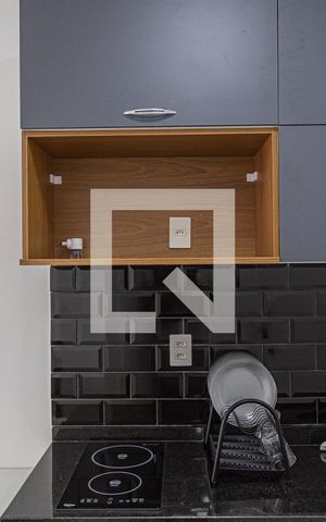 Studio para alugar com 24m², 1 quarto e sem vaga Studio para alugar com 24m², 1 quarto e sem vagaCozinha