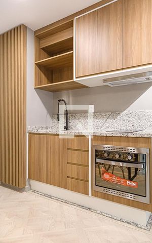 Studio para alugar com 25m², 1 quarto e sem vaga Studio para alugar com 25m², 1 quarto e sem vagaCozinha