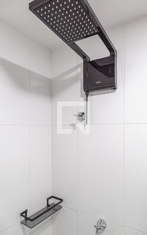 Studio para alugar com 25m², 1 quarto e sem vaga Studio para alugar com 25m², 1 quarto e sem vagaBanheiro