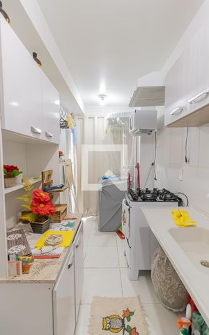 Apartamento para alugar com 55m², 2 quartos e 1 vagaCozinha e Área de Serviço