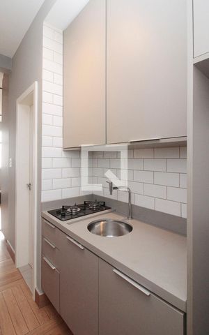 Studio para alugar com 25m², 1 quarto e sem vagaCozinha