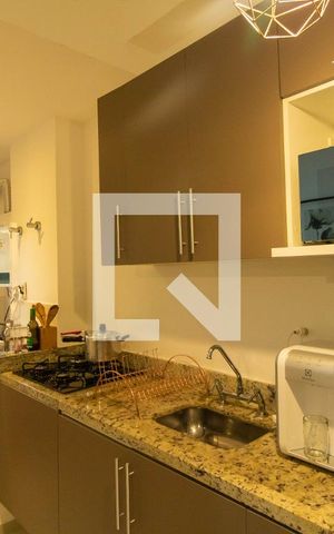 Apartamento para alugar com 38m², 1 quarto e 1 vagaCozinha e Área de Serviço