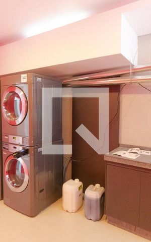 Apartamento para alugar com 45m², 1 quarto e 1 vaga Apartamento para alugar com 45m², 1 quarto e 1 vagaÁrea comum - Lavanderia