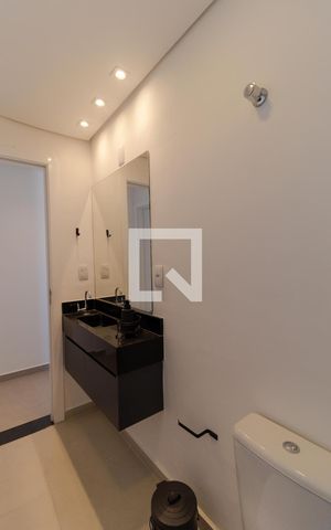 Apartamento para alugar com 45m², 1 quarto e 1 vaga Apartamento para alugar com 45m², 1 quarto e 1 vagaBanheiro
