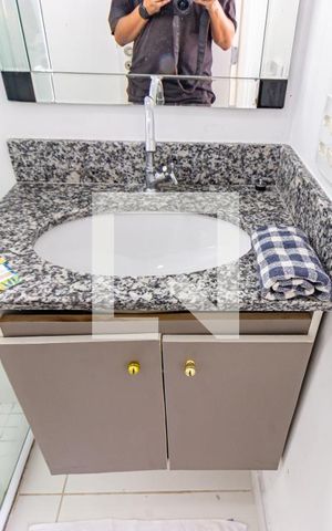 Apartamento à venda com 20m², 1 quarto e sem vaga Apartamento à venda com 20m², 1 quarto e sem vagaBanheiro
