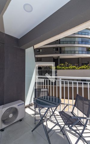 Studio à venda com 27m², 1 quarto e sem vaga Studio à venda com 27m², 1 quarto e sem vagaVaranda