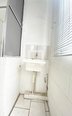 Apartamento à venda com 46m², 2 quartos e 1 vagaCozinha e Área de Serviço