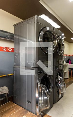Studio à venda com 40m², 1 quarto e 1 vagaLavanderia