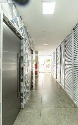 Studio à venda com 40m², 1 quarto e 1 vagaElevadores