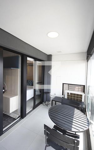 Apartamento para alugar com 38m², 1 quarto e 1 vagaVaranda