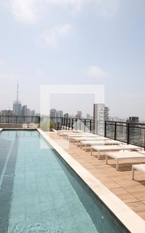 Apartamento para alugar com 38m², 1 quarto e 1 vagaPiscina