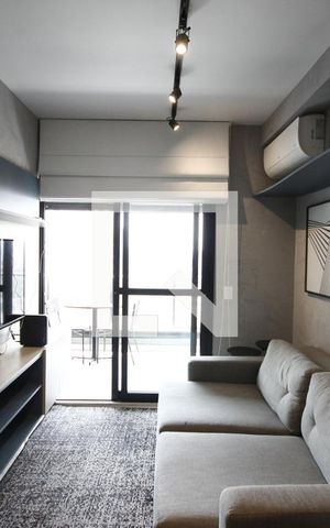 Apartamento para alugar com 38m², 1 quarto e 1 vagaSala