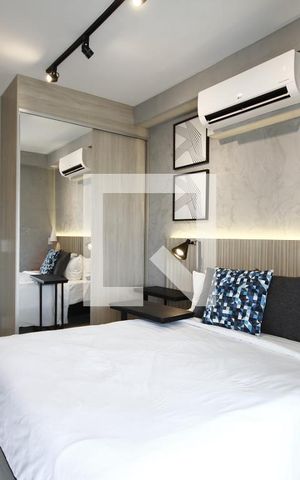 Apartamento para alugar com 38m², 1 quarto e 1 vagaQuarto