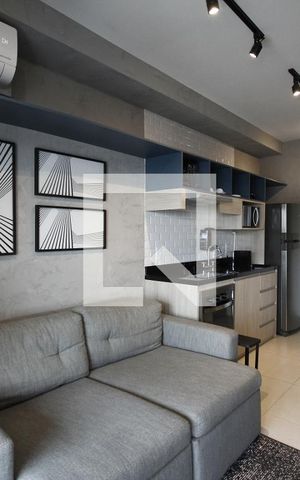 Apartamento para alugar com 38m², 1 quarto e 1 vagaSala